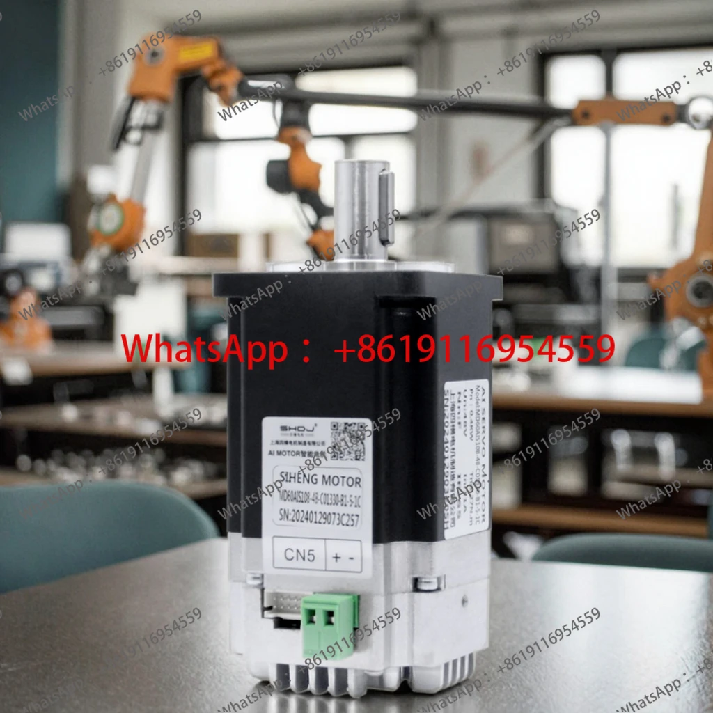 Three-Phase Integrated 48VDC Gear Servo Motor Driver 34 Stepper Motor 60mm 400W 3000rpm 1.27nm Hybrid 48V Canopen