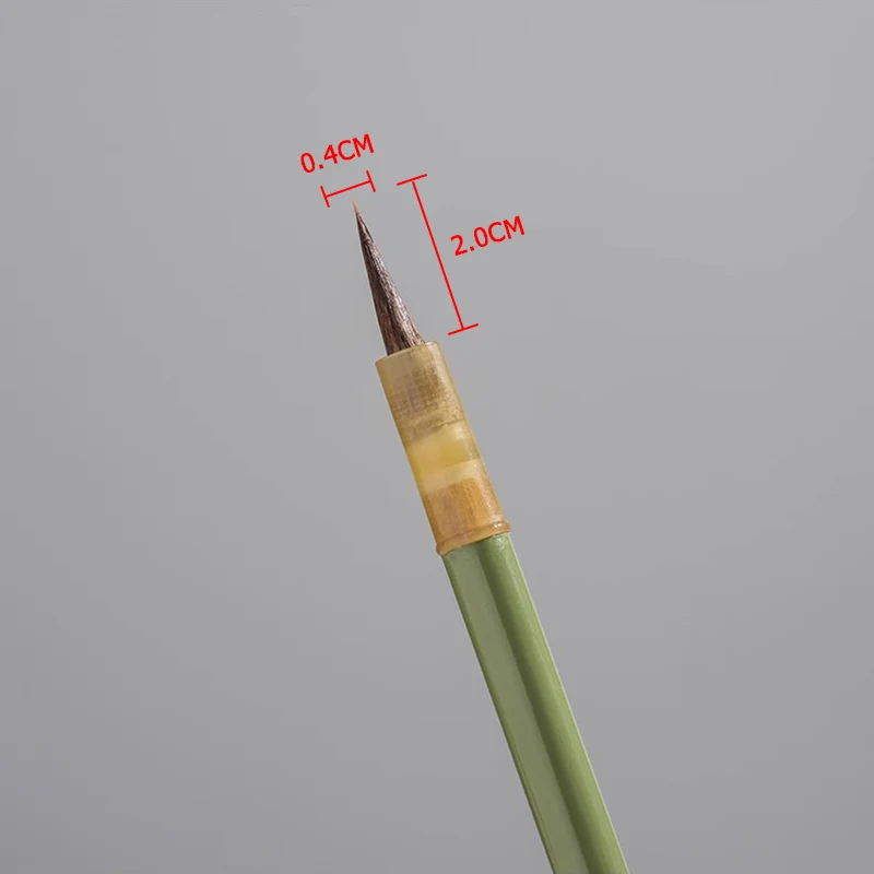 رقيقة خط الخط فرشاة Shoujinti مخصصة للكتابة فرشاة الصوف ابن عرس الذئب مرونة الشعر Xiaokai فرشاة لوازم الرسم الفني