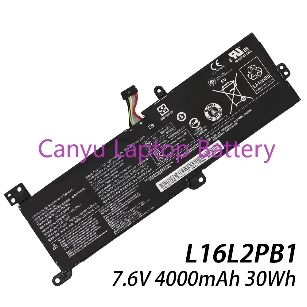 L16M2PB2 L16L2PB1 L16M2PB1 For Lenovo Ideapad 320 520 330 15IKB 15IAP 15AST/BR 14ABR 15IKBR 15ICN XiaoXin 5000-15 Laptop battery