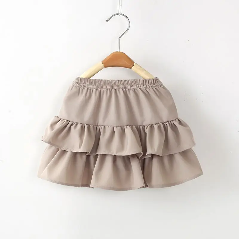 Girl's cake skirt, summer sweet princess fluffy skirt, half skirt, Korean version, slimming effect