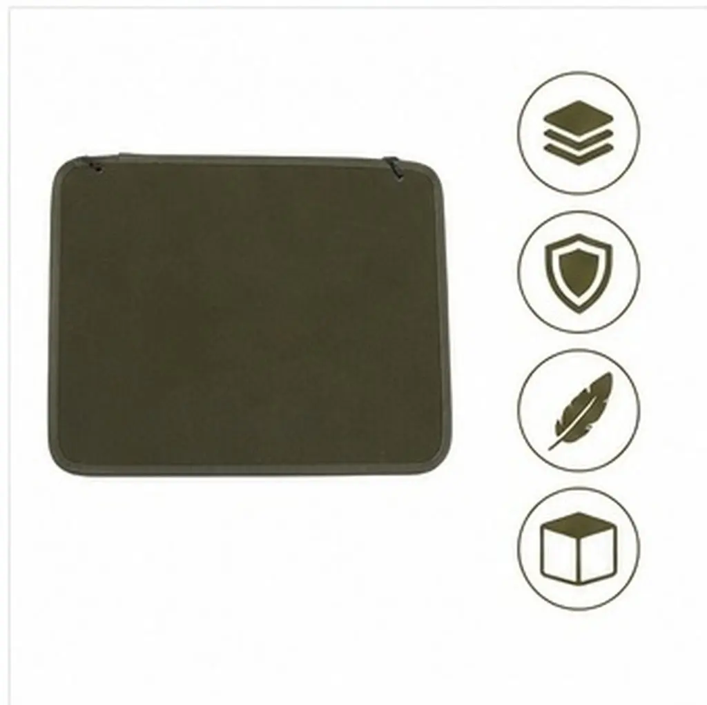 Patch Display Board Flip Page Badge Organizer Olive Green 16.5x12.6 Badge Storage Loop Panel Armband Patch Collection