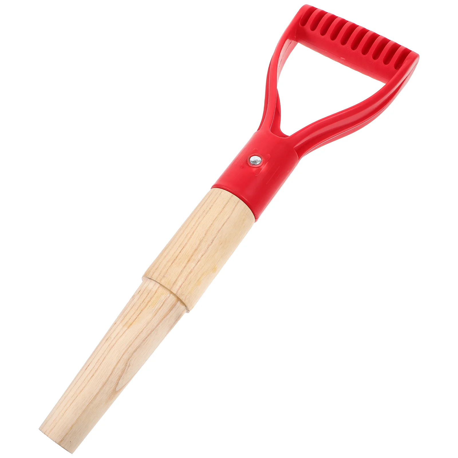 

Wooden Shovel Simple Shaped Grip Long Durable Handle Portable Grip Tool Handle For Gardening Snow Digging Raking