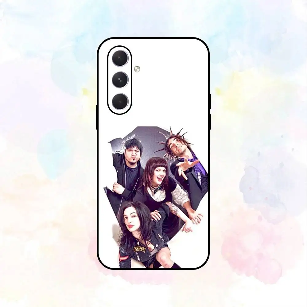 M-Mindless S-Self Indulgence    Phone Case For Samsung Galaxy A73,A72,A71,A70,A53,A52,A51,Others Soft Black Shell