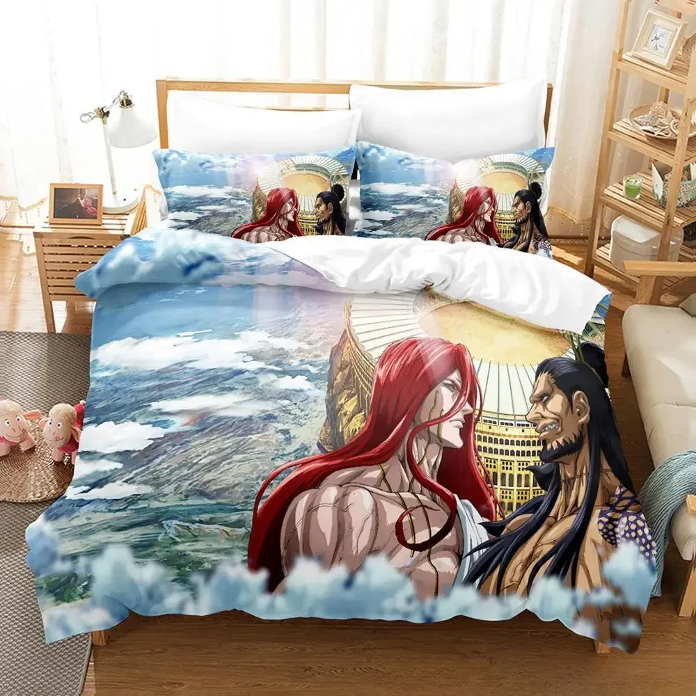 

Anime Record of Ragnarok Bedding Set Single Twin Full Queen King Size Bed Set Adult Kid Bedroom Duvet cover Sets Home Textiles