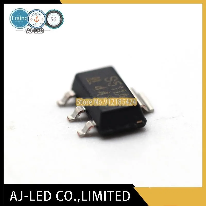 10pcs/lot SS511AT Bipolar Latch Hall Switch Sensor S511A SMD SOT89