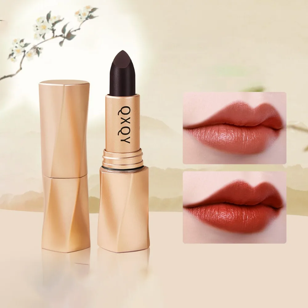 ลิปสติกเนื้อแมทท์ให้ความชุ่มชื้น กันน้ำ ลิปกลอสเนื้อแน่น สีสันหลากหลาย ลิปบาล์มหลากสี ของขวัญ