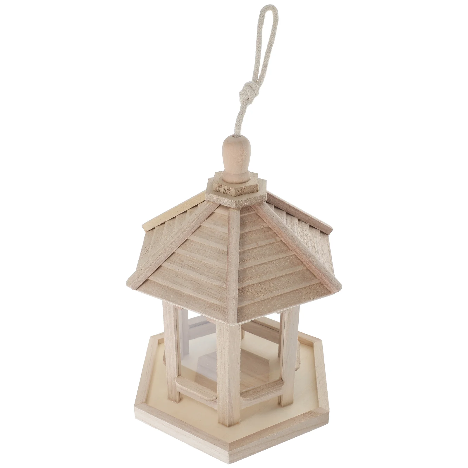 

Outdoor Bird Feeder Feeders for Outdoors Birdfeeders outside Hanging Birds Beige