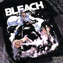 Byakuya Kuchiki T-Shirt Bleach Shirt Manga Strip Anime Graphic Tee All Size