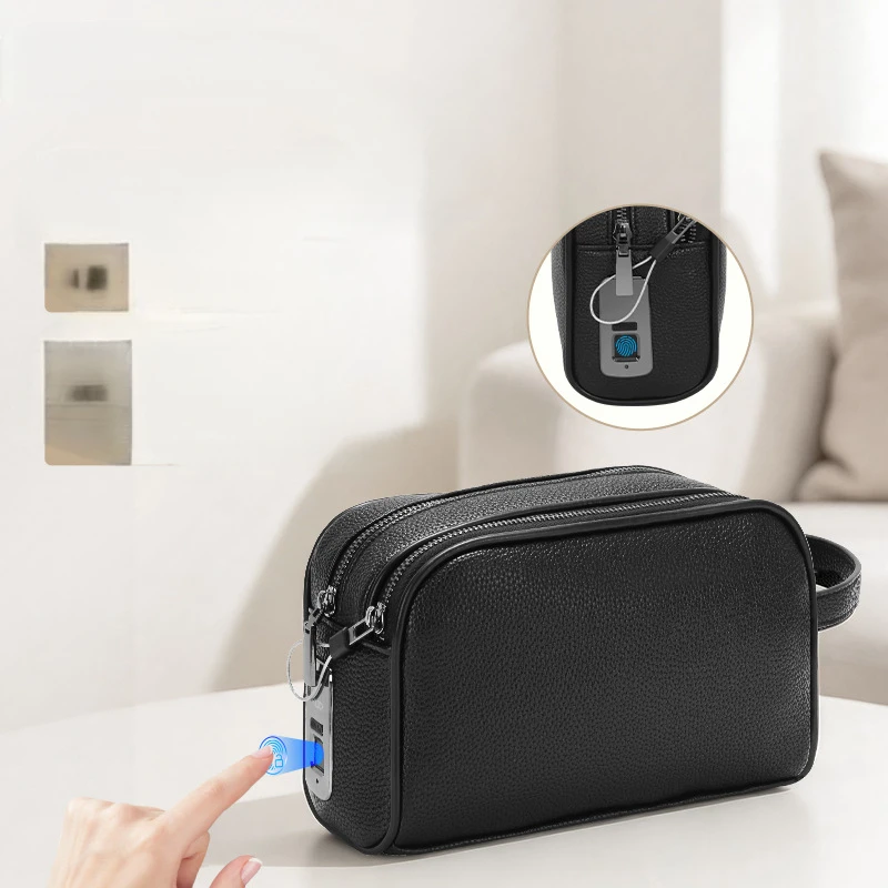 Unisex PU Leather Crossbody Bag Small Camera Bag Pebbled Dual Zipper Shoulder Purse Daily Travel