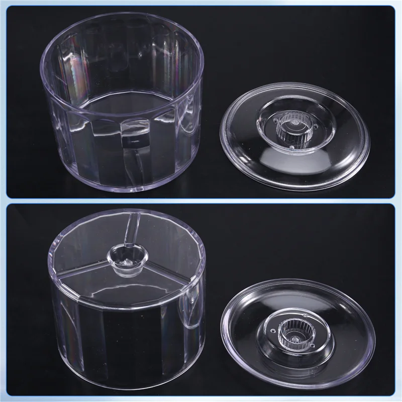 

A26F-KT-130 Magnetic Clear Tumbler Bucket Barrel Polishing Bucket Drums Magnetic Tumbler Polisher Machine Drum/Accessory