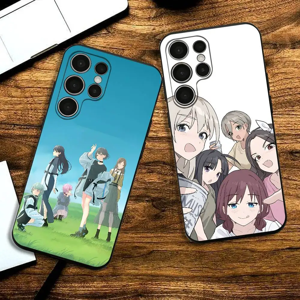 Nina Momoka S-Subaru Silicone Case For Samsung S25,24,23,22,21,20 Plus Ultra 5G Lite Shockproof Cover