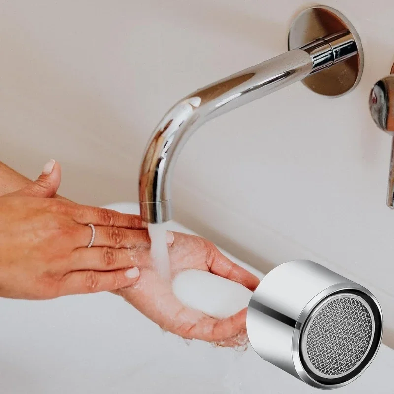 Bộ 6 Vòi Lọc Có Cờ Lê Nhà Bếp Vòi Nước Máy Sục Khí Tiết Kiệm Nước Vòi Lọc Phòng Tắm Bồn Rửa Máy Sục Khí Bền