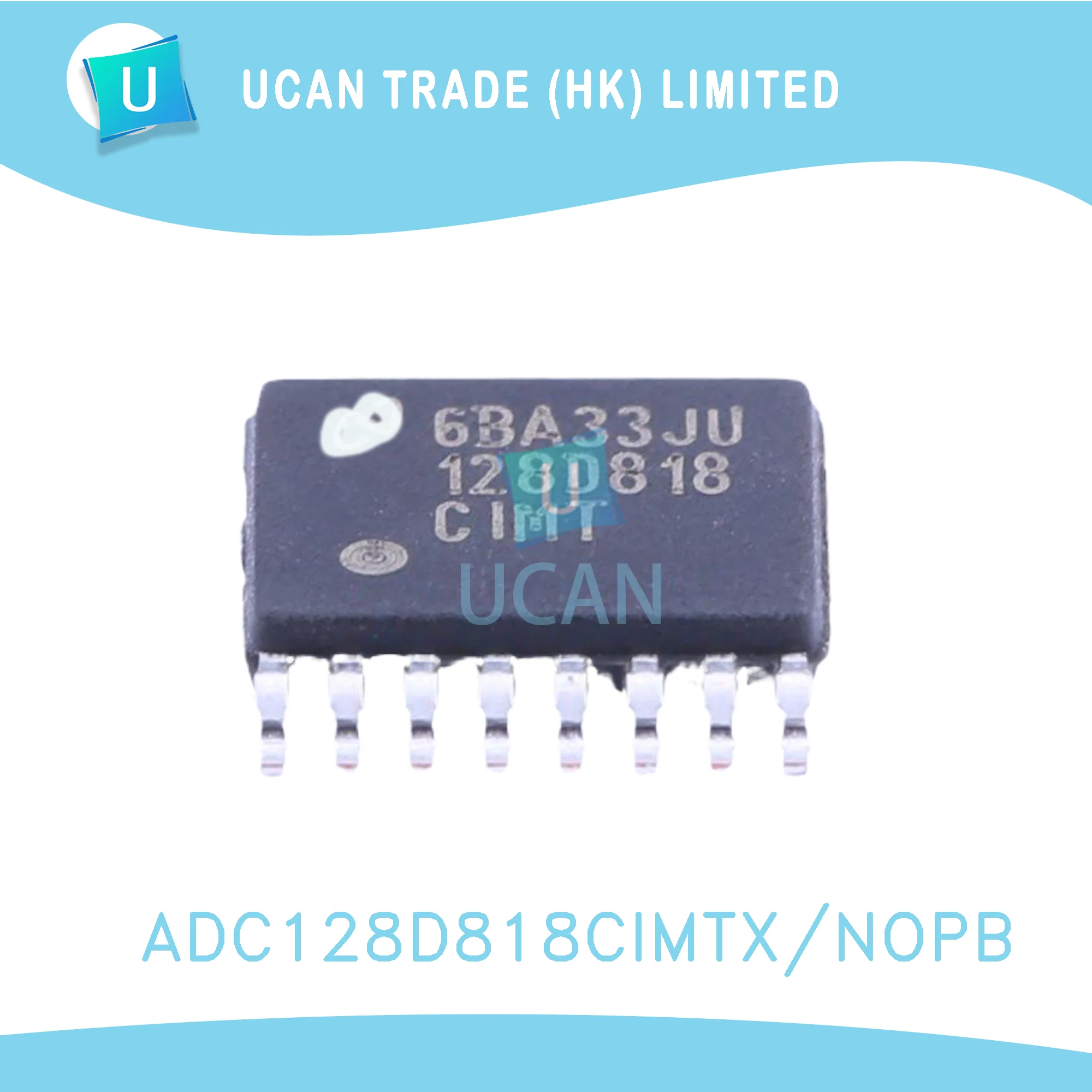 

10PCS ADC128D818CIMT ADC128D818CIMTX ADC128D818CIMTX/NOPB TSSOP (PW)-16 SMD/SMT Original and New