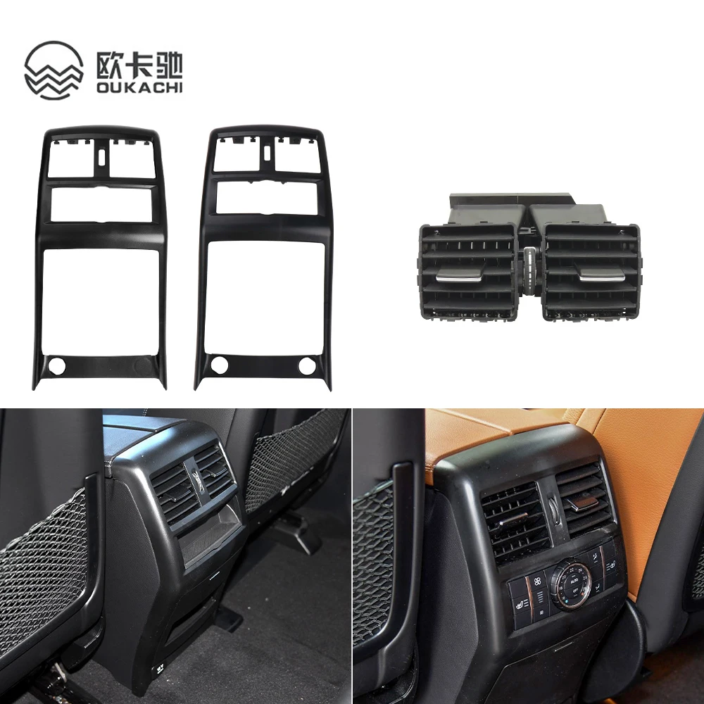 Rear Air Conditioner Back AC Vent Grille Outlet Assembly For Mercedes Benz M GL ML GLE GLS W166 W292 2011-2018 1668300554