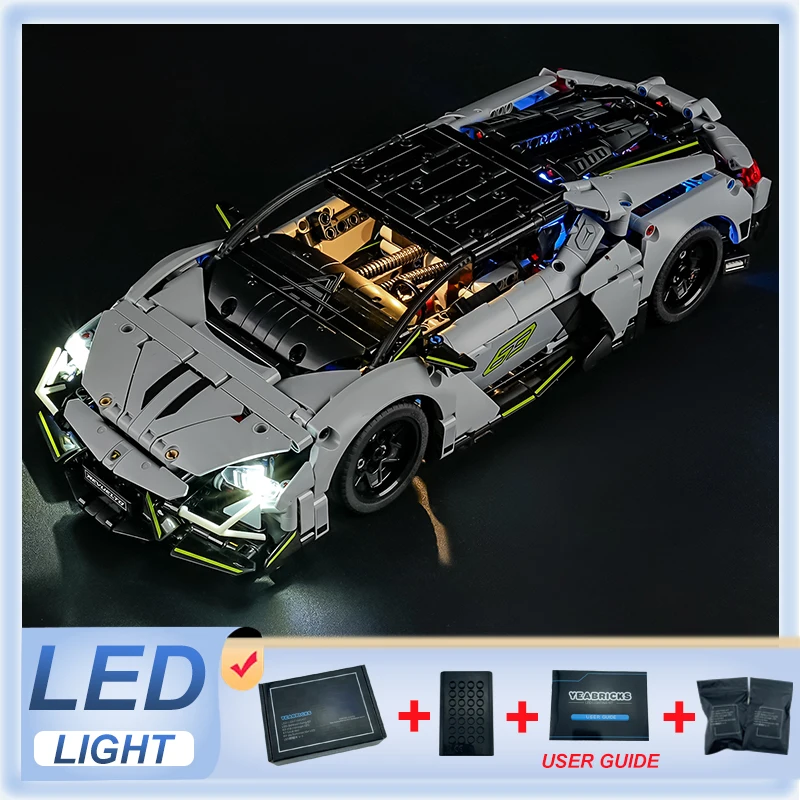 

Усовершенствованный комплект светодиодных фонарей «сделай сам» для Lego 42214 (только светодиодный светильник, без модели блоков) Высокопроизводительный