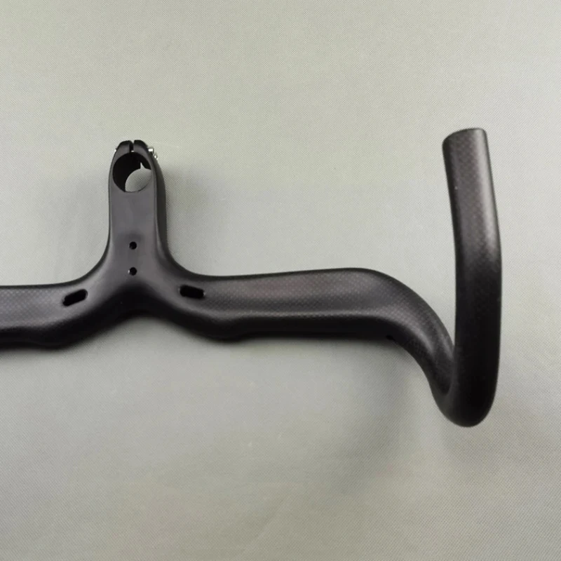 Full Carbon Road Bike Handlebar with GPS Computer Holder, New, 1 Integrated, 28.6mm, 400mm, 420mm, 440mm