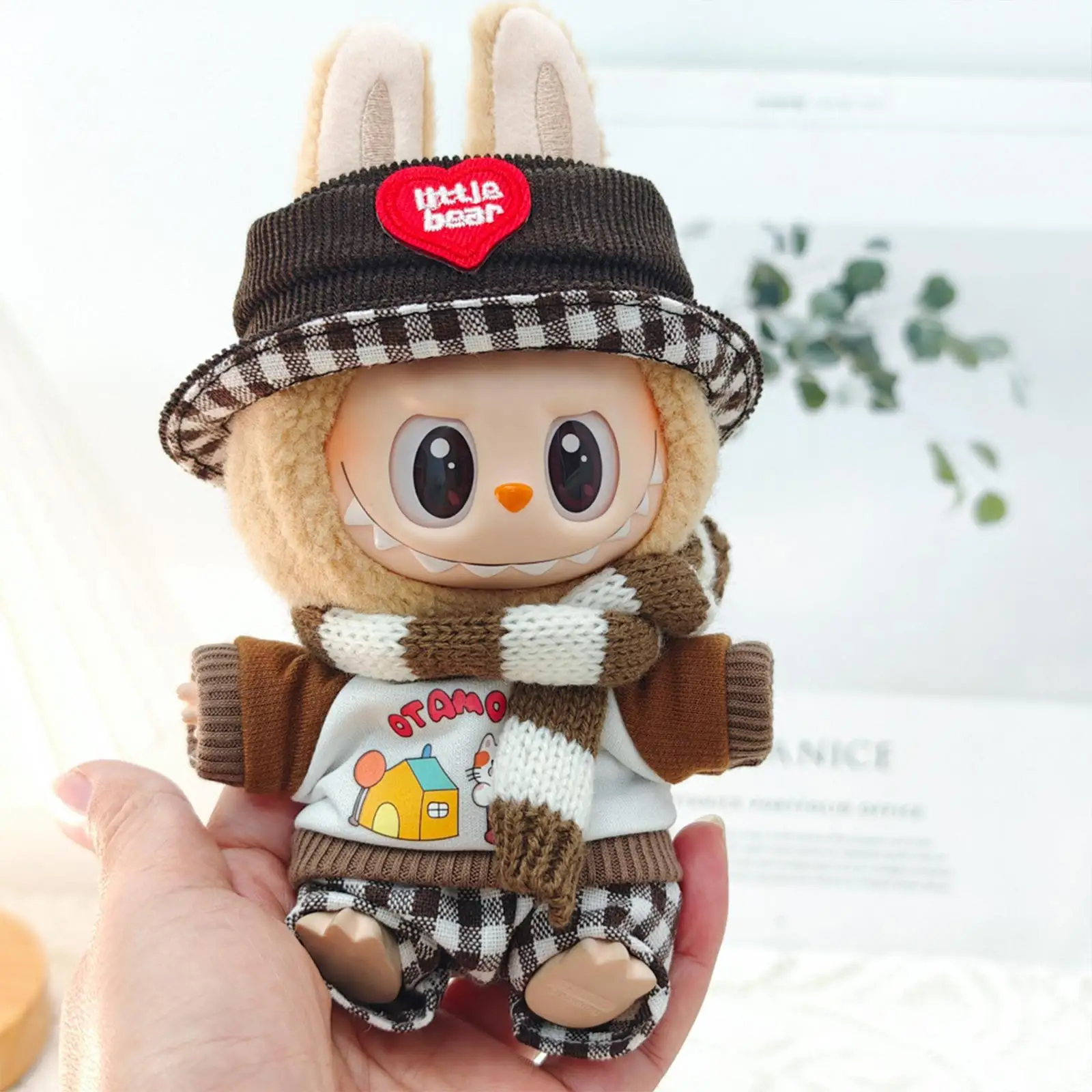 

Мягкая кукольная рубашка и брюки, образовательная одежда, платье для 5,91 дюйма, 6,69 дюйма