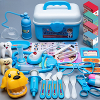 WizKidz Doctor Nurse Role Play Set Medical Tools With Stethoscope & Injectors In A Pretend Play Trolley Box Ideal Gift for Kids