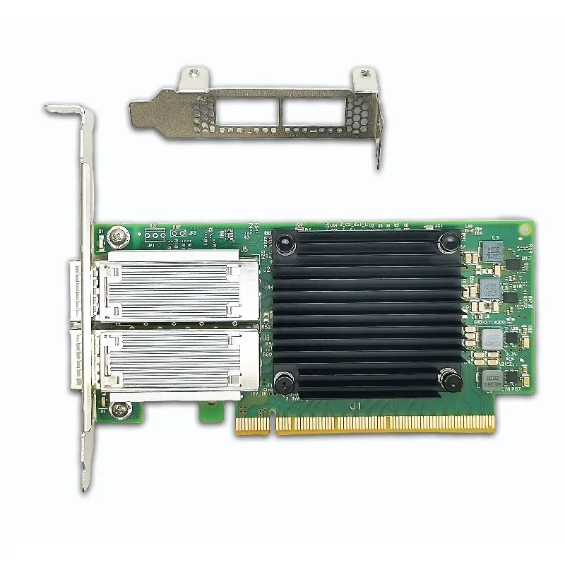 MCX516A-CDAT 2x100GbE Ethernet Network Interface Adapter Card ConnectX-5 Dual QSFP28 Port PCIe 4.0 X16 Server