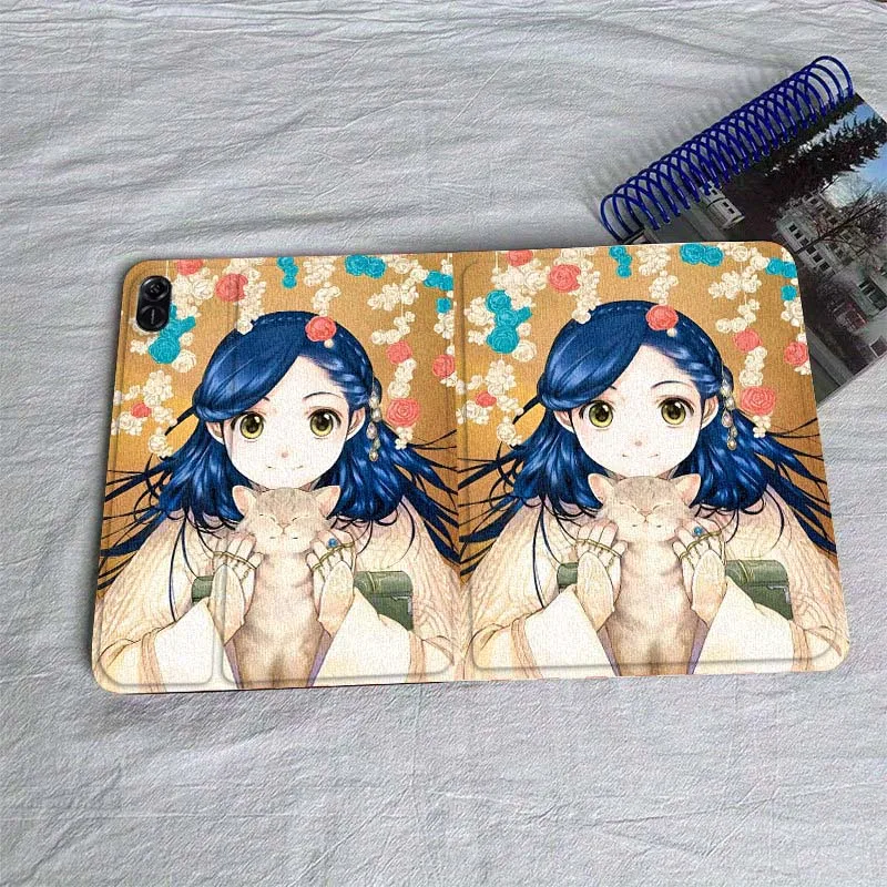 

Чехол для планшета Ascendance of a Bookworm Art для MediaPad MatePad Air SE Pro M6 M5 M2 T10s T5 10 11 12,6 11,5 12 х 10,8 дюйма 10,1