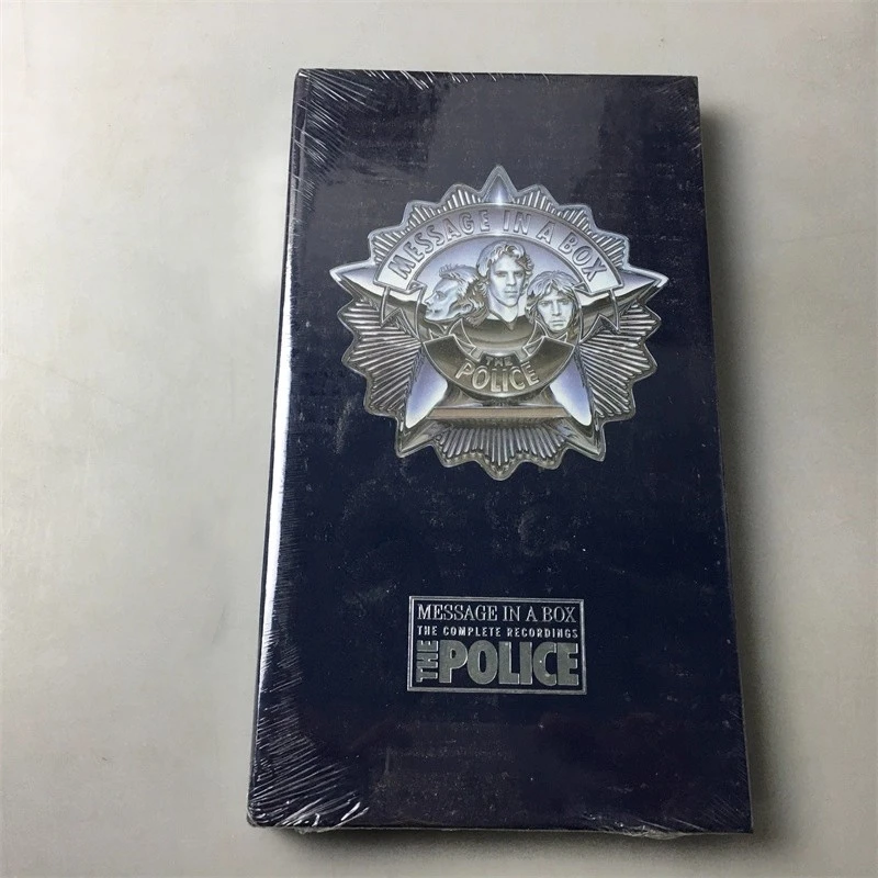 

Rock The Police Copeland Music CD Message in a Box Album Nothing Achieving 4pcs Music Record Cosplay Walkman Car Soundtracks Box