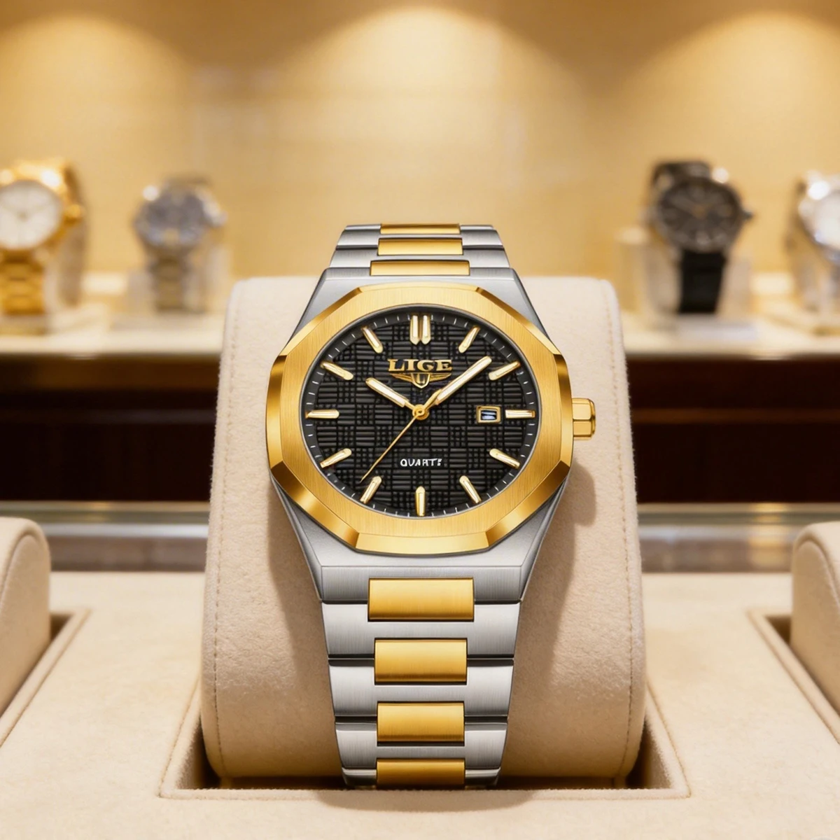 Lige Luxury Men Wat…