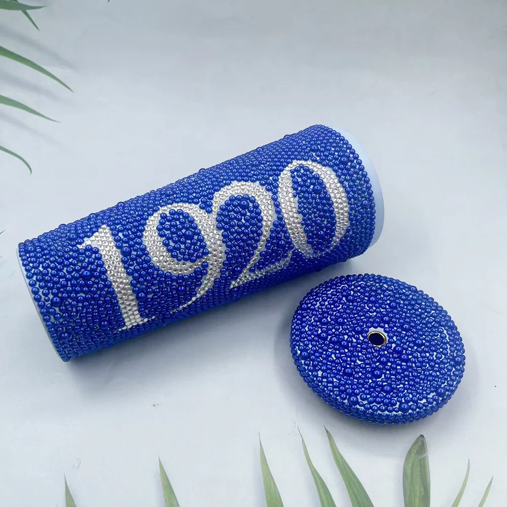

2025 new customized design Greek logo dove sisters community Zeta Phi Beta 1920 stainless steel straw cup