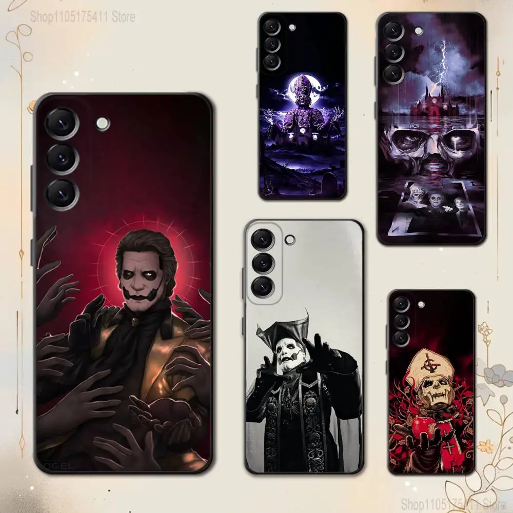 

Band G-Ghost P-Papa IV Phone Case For Samsung Galaxy A 22,71,53,52,51,72,73,5G,Note,J7,8,9 Soft Black Cover