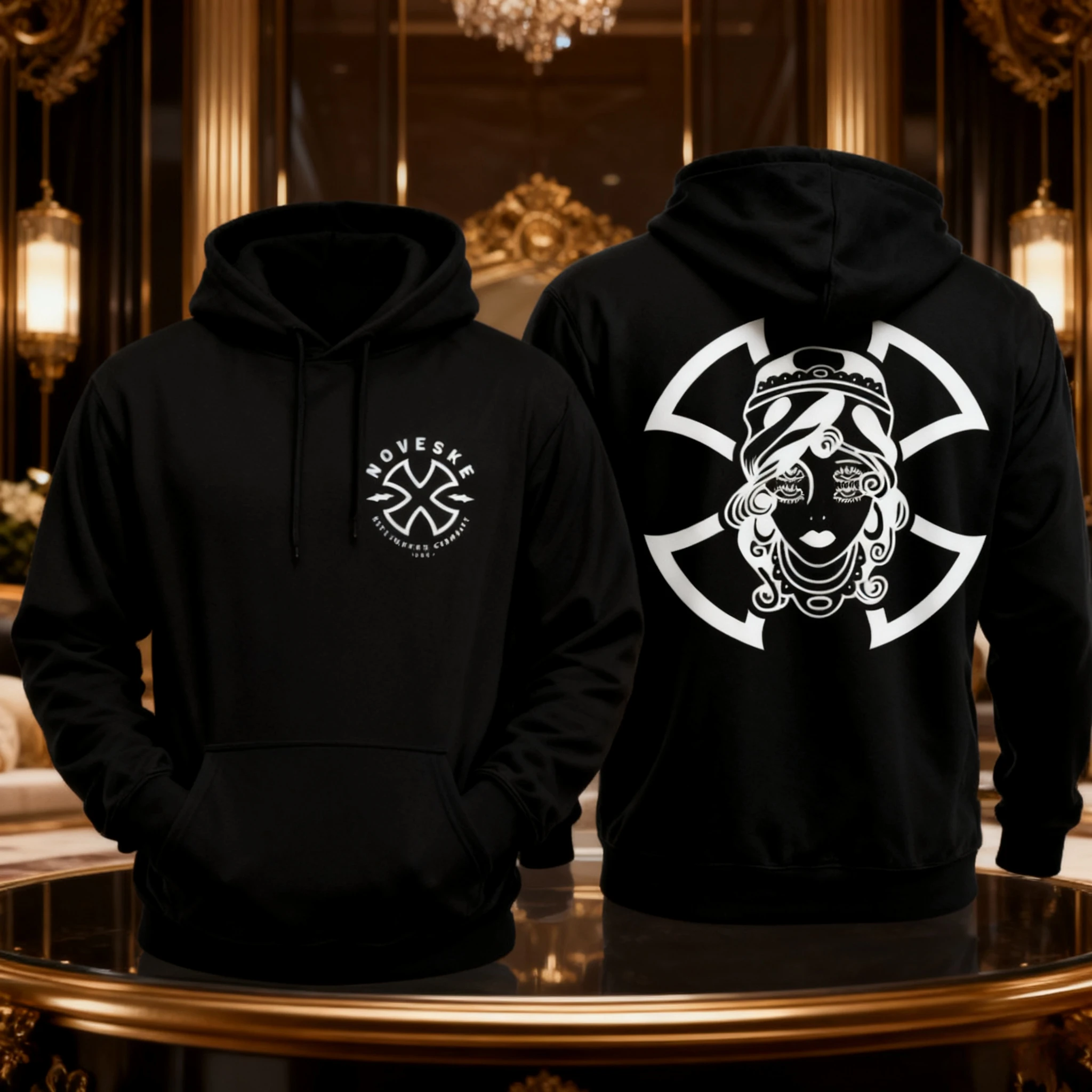 

The 2025 new autumn and winter hooded sweatshirt for men, a loose top, is suitable for military enthusiasts