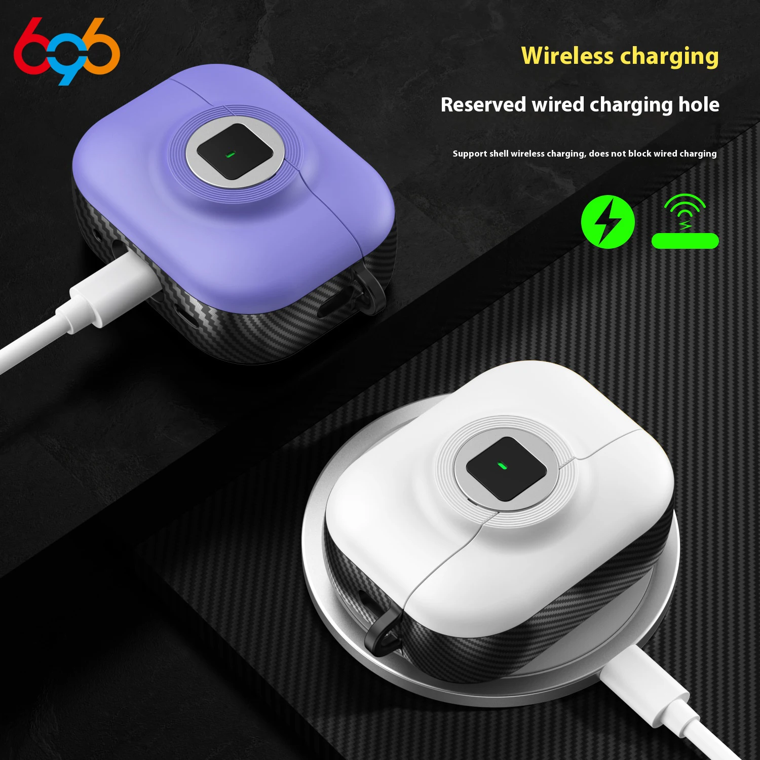 For Airpods 4 Case With Secure Lock Cover For AirPods Pro 2 2nd 3nd 1st Generation Cases TPU PC Headphone Sheath With Keychain