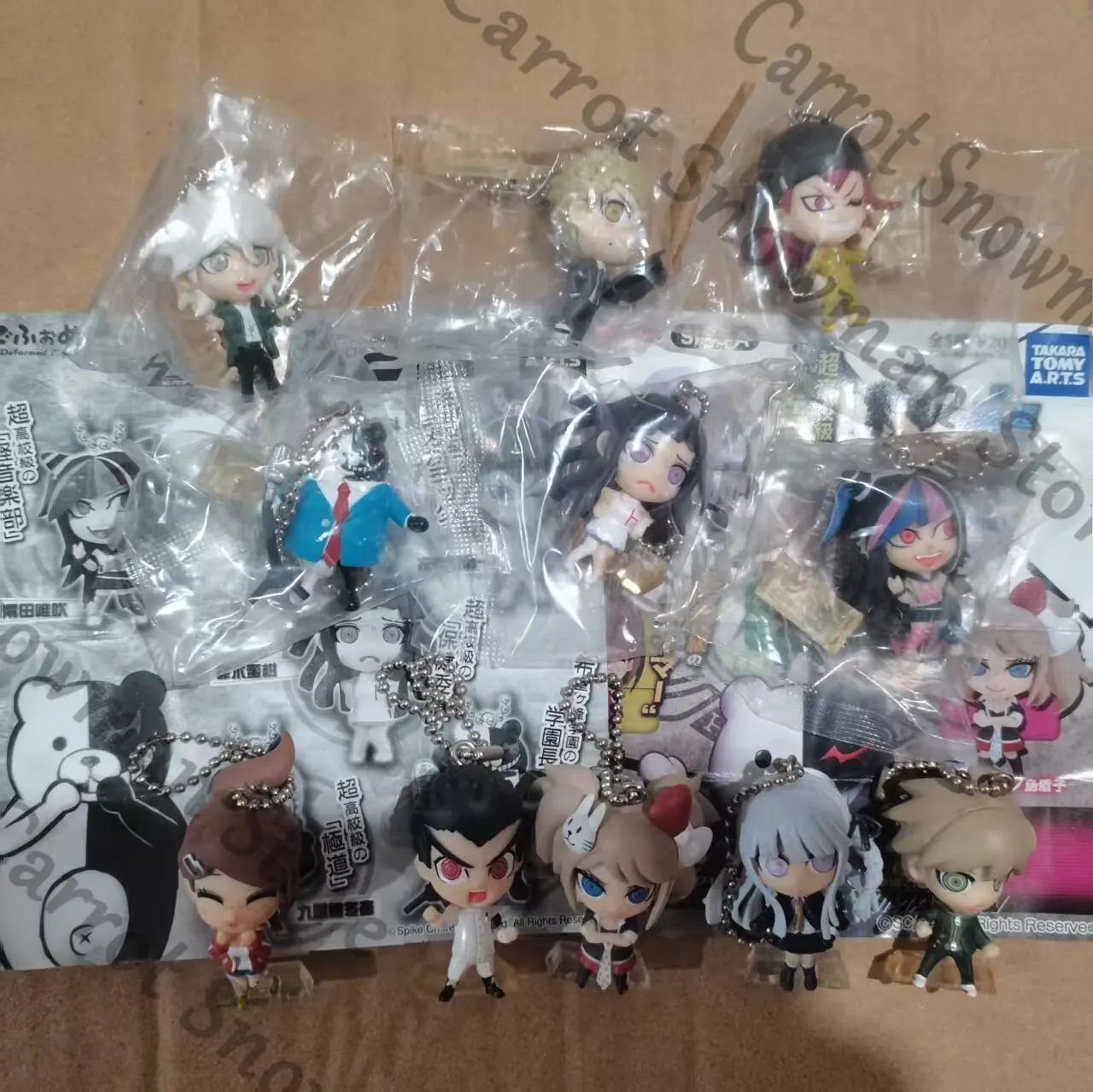Anime ‌Danganronpa Nagito Komaeda Kuzuryuu Fuyuhiko Mikan Tsumiki Mioda Ibuki Cosplay Capsule Garage Kits Cartoon Figurine Gift