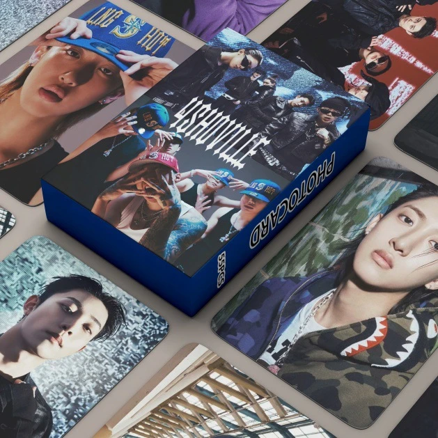 

92pcs K-OPO boy band K-pop LNGSHOT new album SHOT CALLERS celebrity photo card stickers LOMO cards