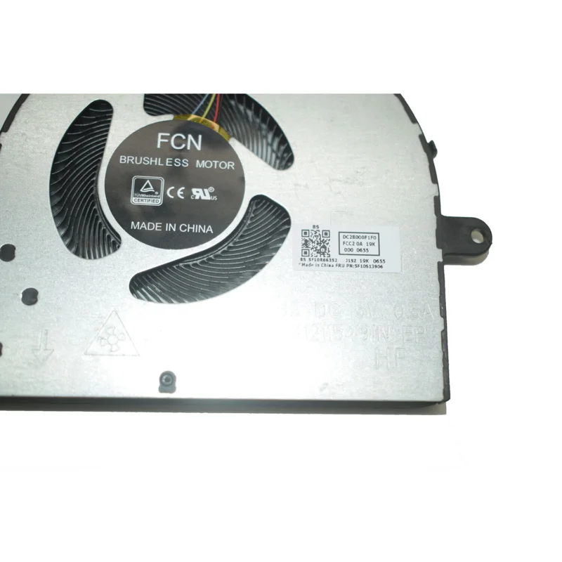 New System Fan For Ideapad 5-15IIL05 81YK 5-15ARE05 81YQ 5-15ITL05 5F10S13906