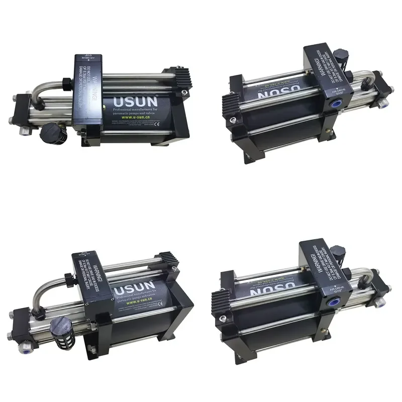 Hot Sale USUN Model:GB40 100-300 Bar Single Action air Driven Nitrogen Refilling Pump for Spring Refilling