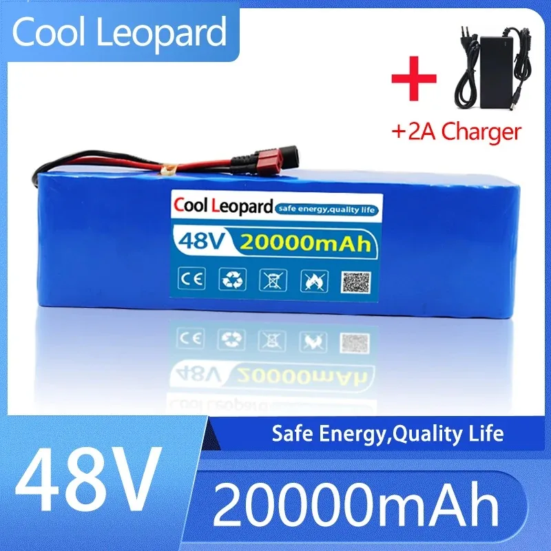 18650 13S3P Upgraded Version Super Capacity 48V 20Ah Lithium Battery Pack 1000W Is Suitable For M365 Electric Scooter With Buil