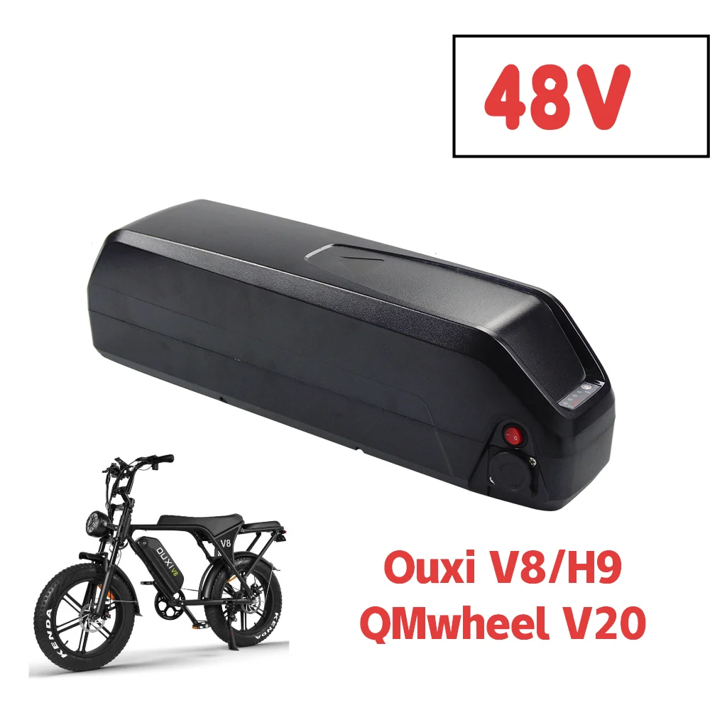 

Ouxi V8, QMwheel V20 frame accu voor fatbike 48V 15Ah 17.5Ah 20Ah