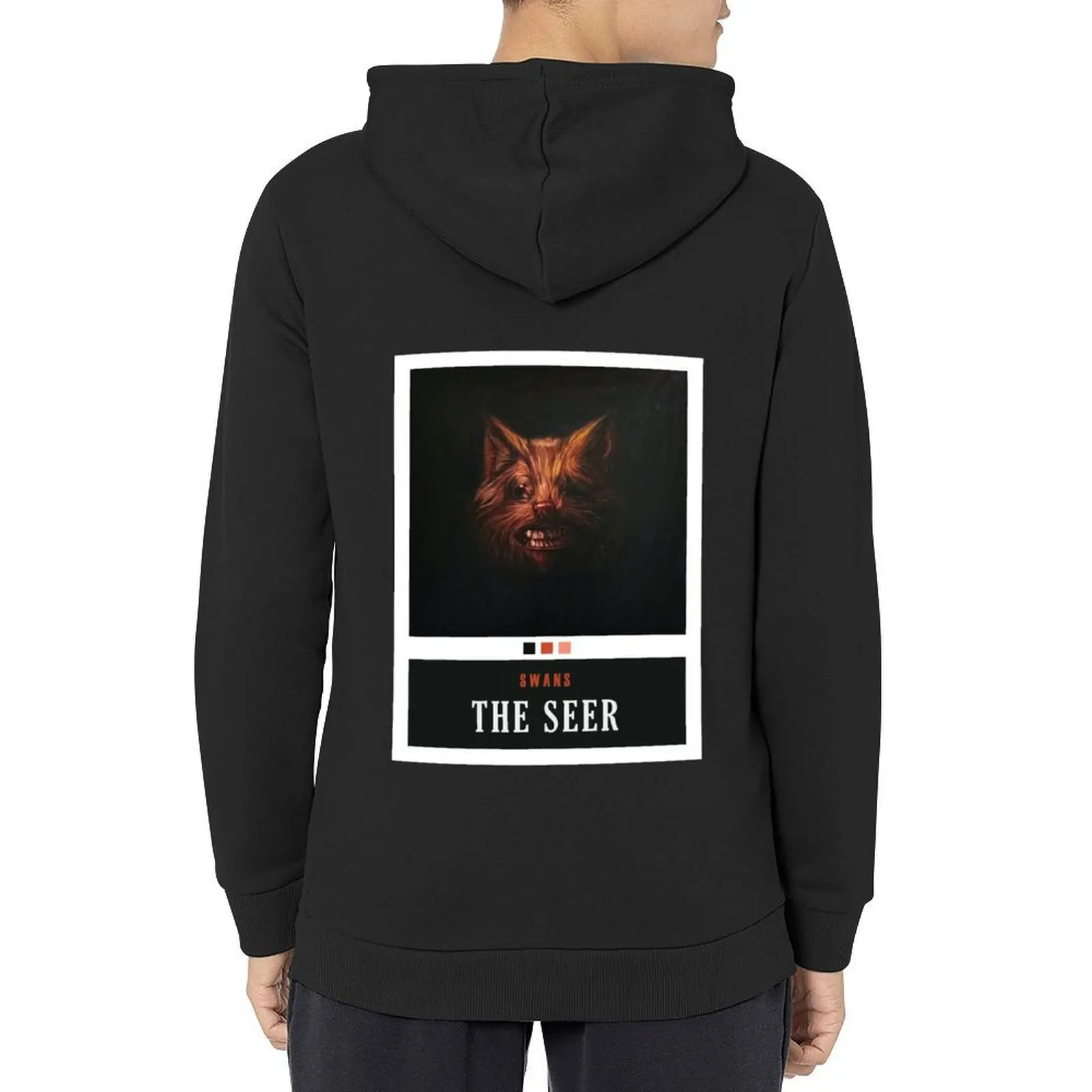 

Swans The Seer Poster Hoodie blouse hooded shirt korean clothes men wear hoodie