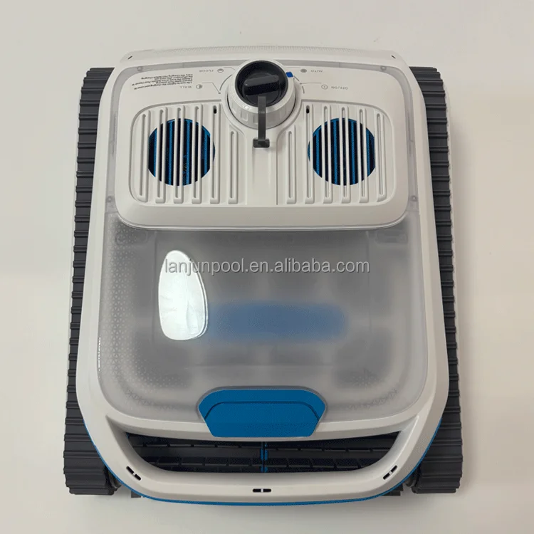 مكنسة كهربائية متقدمة لحمام السباحة، تخطيط مسار الذكاء الاصطناعي، عمر بطارية طويل، مكنسة كهربائية أوتوماتيكية للفيلا/الفندق