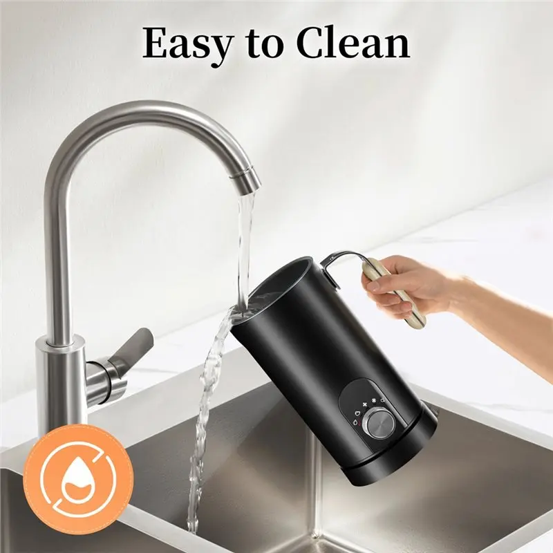 2026 New Home Smart Milk Foam Maker, Independent Cup Body, Dual Hot And Cold Heating, 65℃ Constant Temperature EU Plug