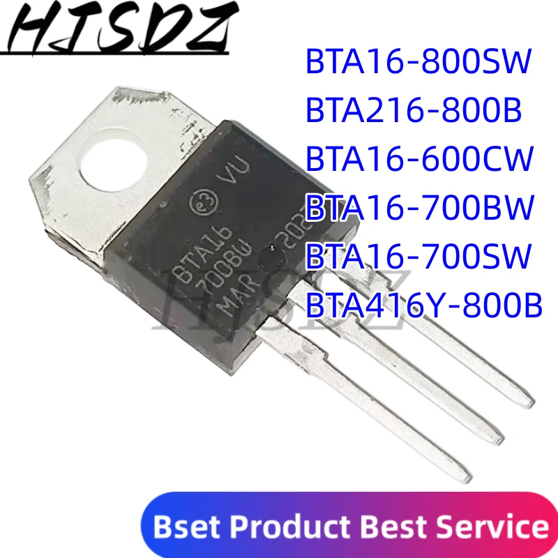 pcs bta16800sw bta216900b bta16700bw bta16600cw bta16 700sw bta416y 800b 10 01