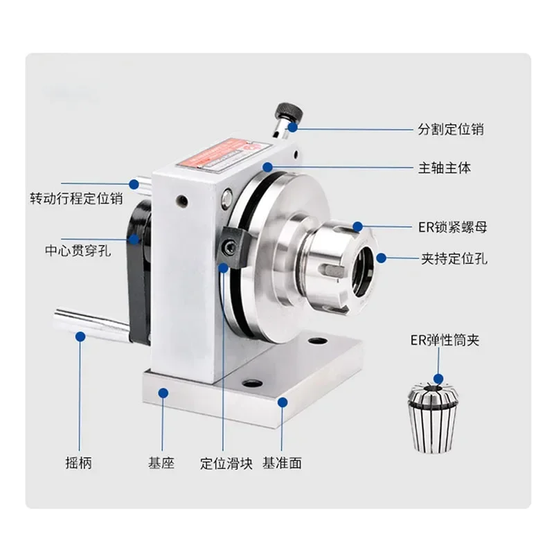 NEW High Precision 0.005mm ER16 ER32 ER40 Collet Punch Former Device Punch Grinding Burnisher