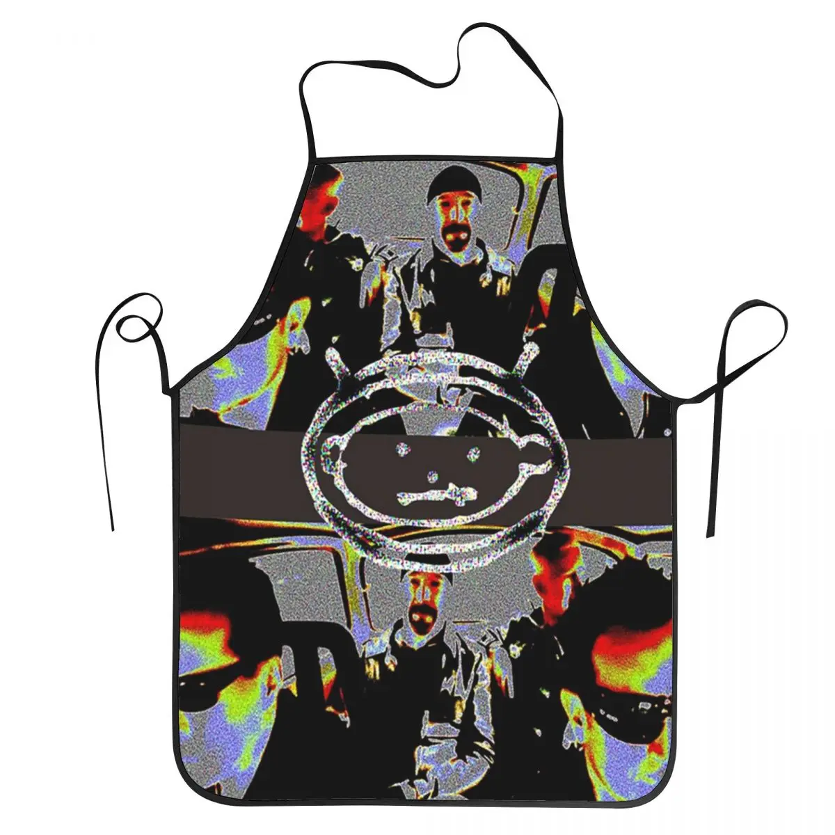 

V-U2 2025-SPHERE VEGAS Apron Chef Cooking Baking Tablier Waterproof Bib Kitchen Cleaning Pinafore for Women Men Gardening