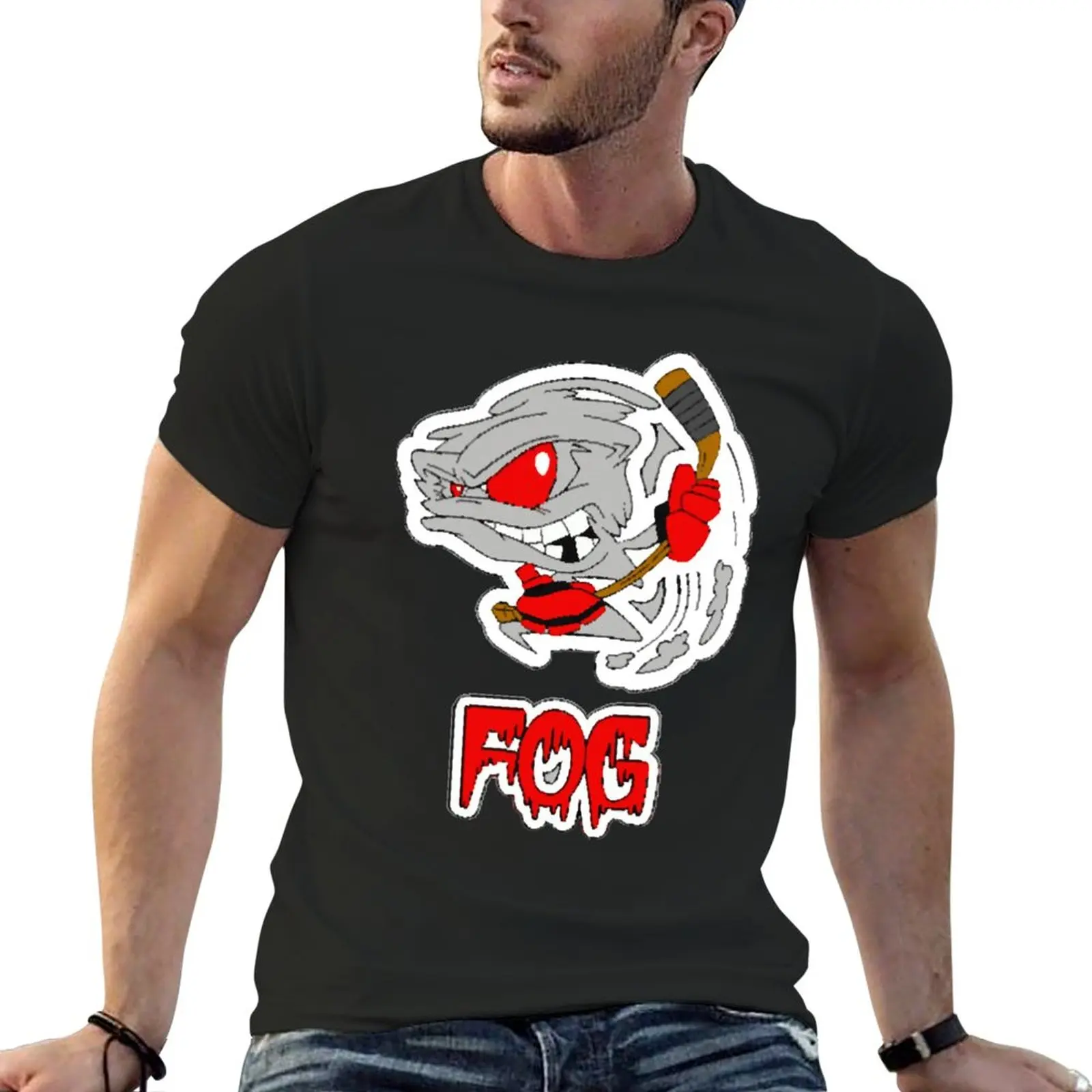 Bakersfield Fog Hockey T-Shirt customs design your own boys whites summer tops funny t shirts for men