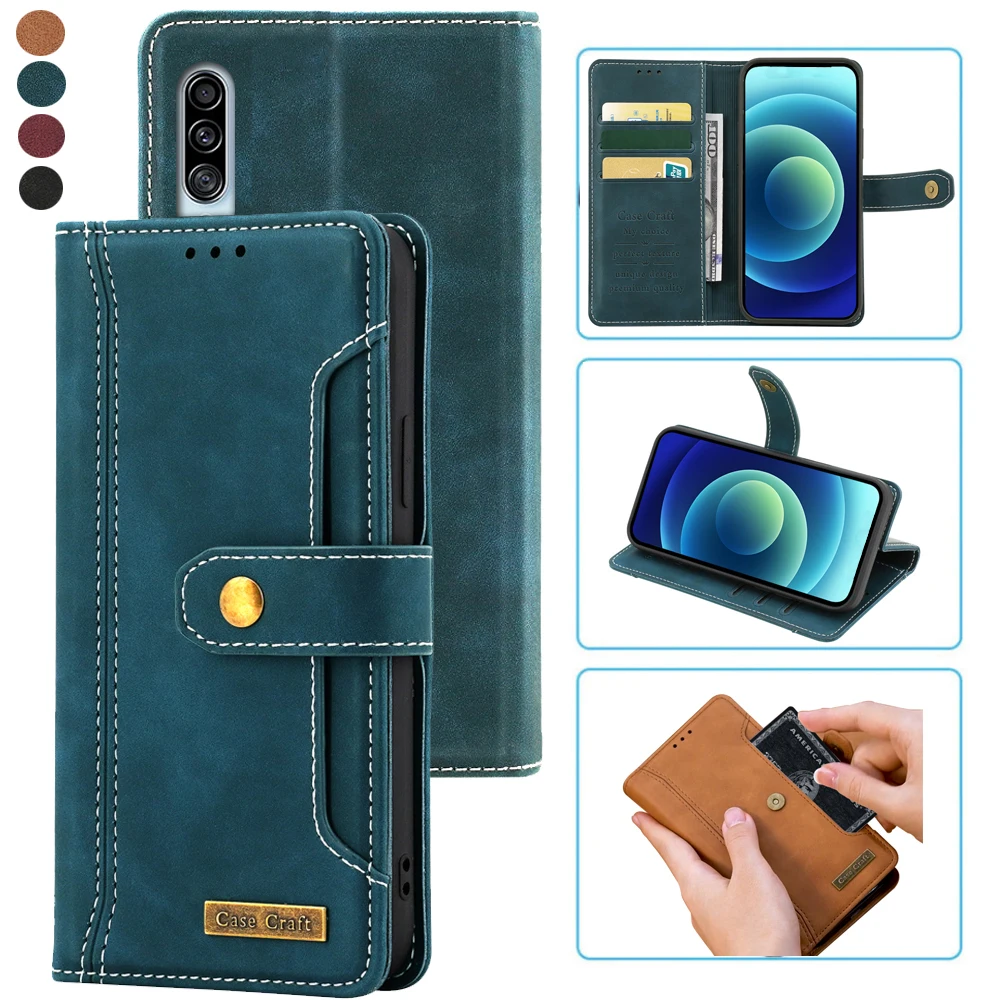 Samsung Galaxy A90 5G Case Notebook Style Card Case Leather Wallet Flip Cover For Samsung Galaxy A90 5G Luxury Cover Stand Card