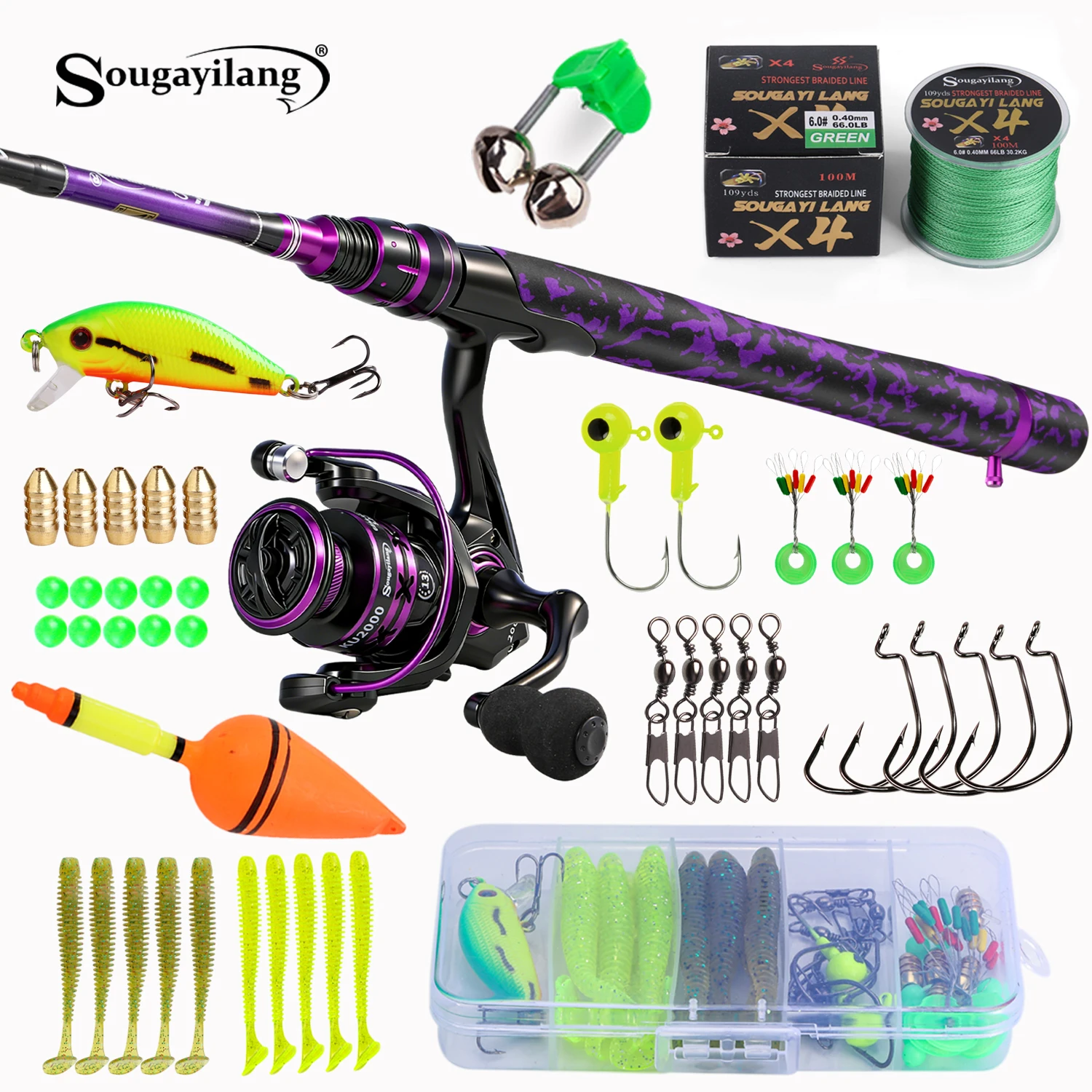 Sougayilang Set Completo Canna - Freshwater Line recensione e prezzo