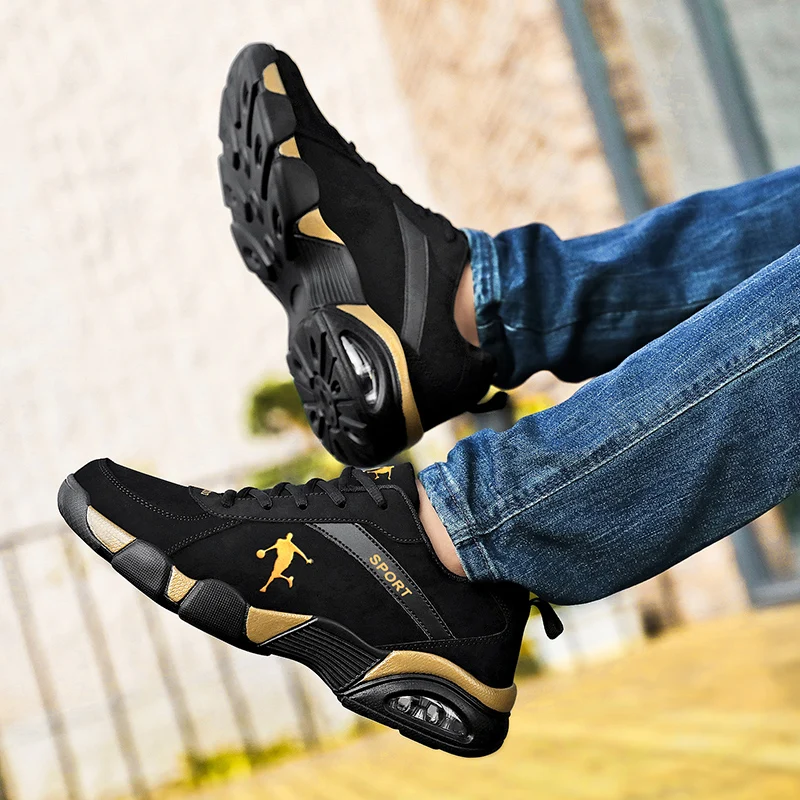 أحذية رياضية رجالية جديدة حذاء رجالي في الهواء الطلق الرجال حذاء كاجوال تنفس تنس أحذية رياضية فاخرة المشي على الطرق الوعرة أحذية Zapatillas Hombre #5