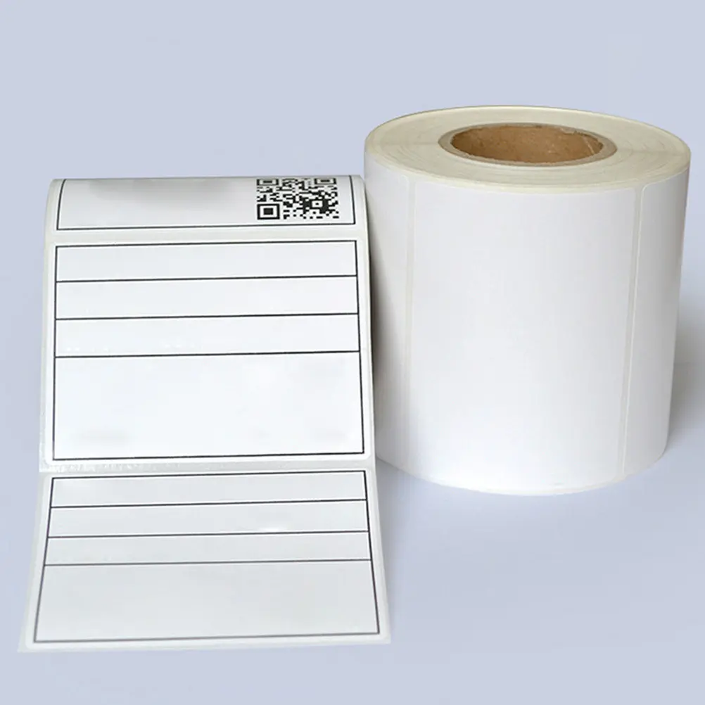

1 Roll Smooth Surface Thermal Labels No Warping Clear Printing Waterproof Oil Alcohol Proof for Office Filing Inventory Lab
