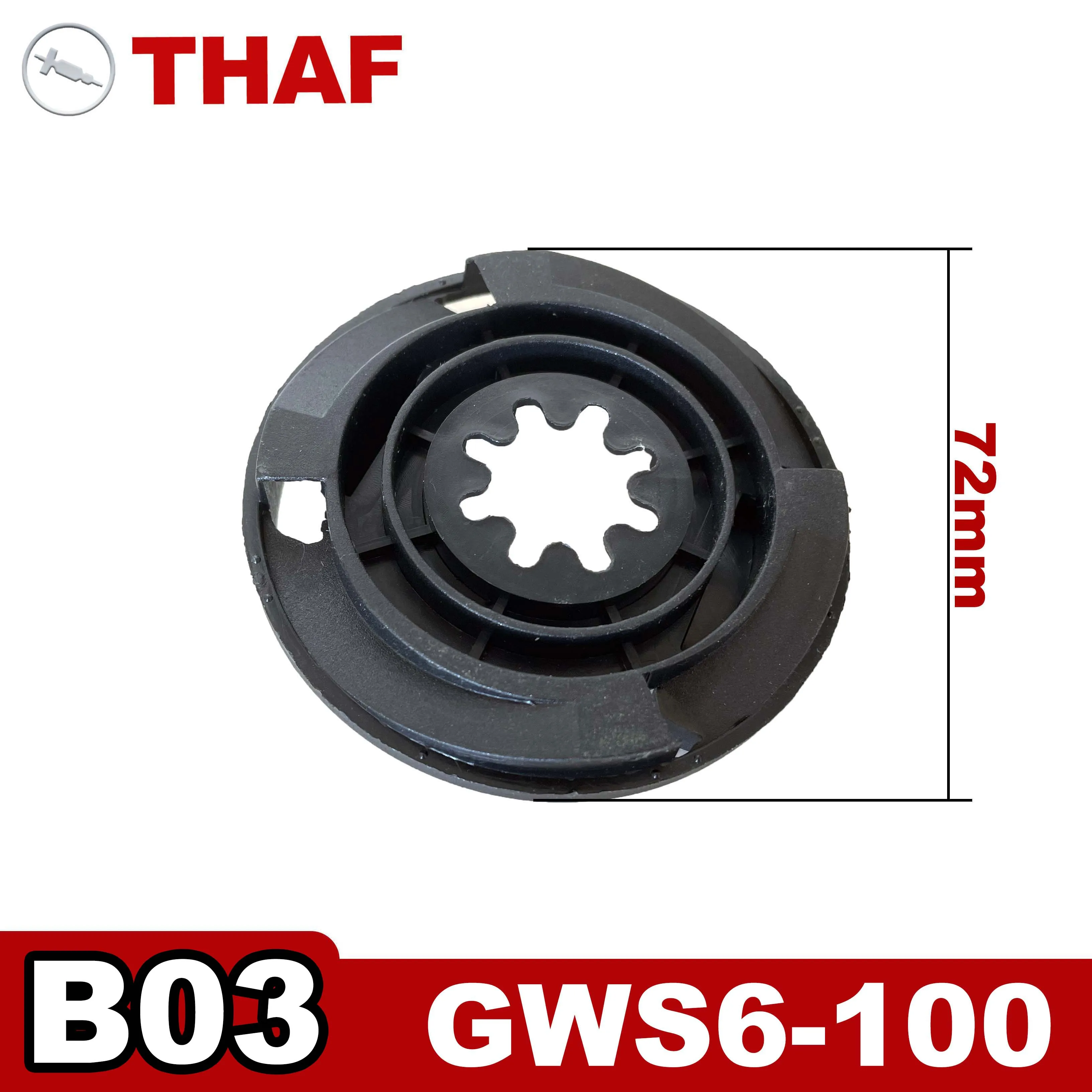 Anillo Deflector de aire para amoladora angular Bosch, GWS6-100, GWS6-115, GWS600, GWS650, GWS660, GWS670, GWS6700, B03