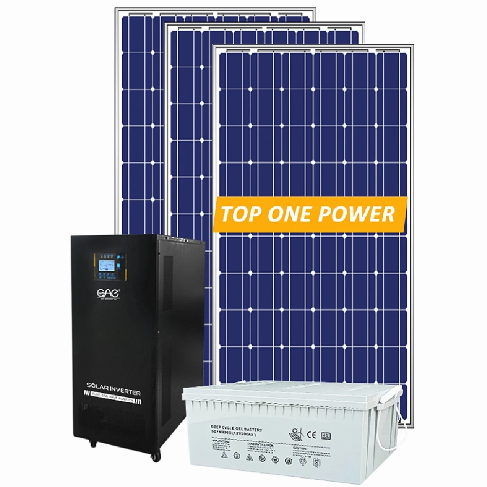 Complete Solar System Home Solar Power System 10KW 15KW 20KW 25KW 30KW Off Grid Hybrid Solar Energy System for house