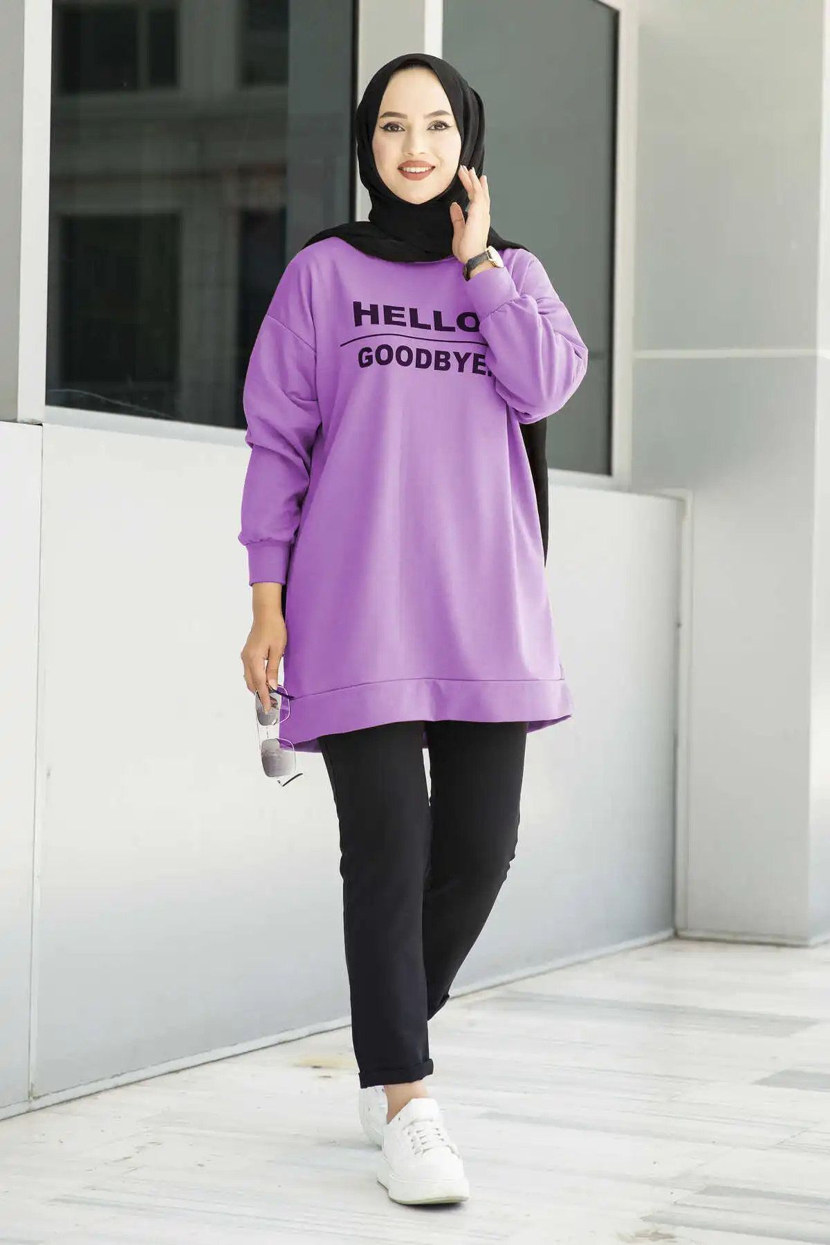 Infront Sports Writing Tunik NY-Purple